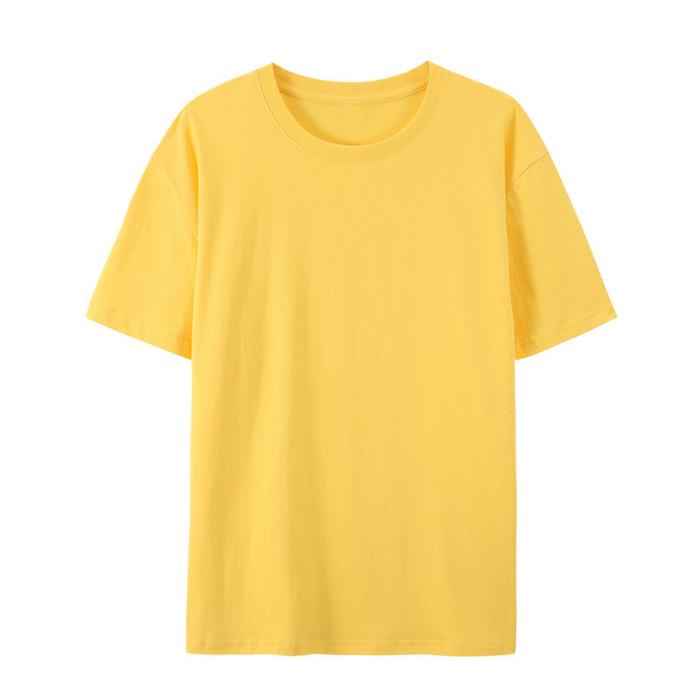 190g Combed Cotton Summer Casual Short-Sleeved T-Shirt