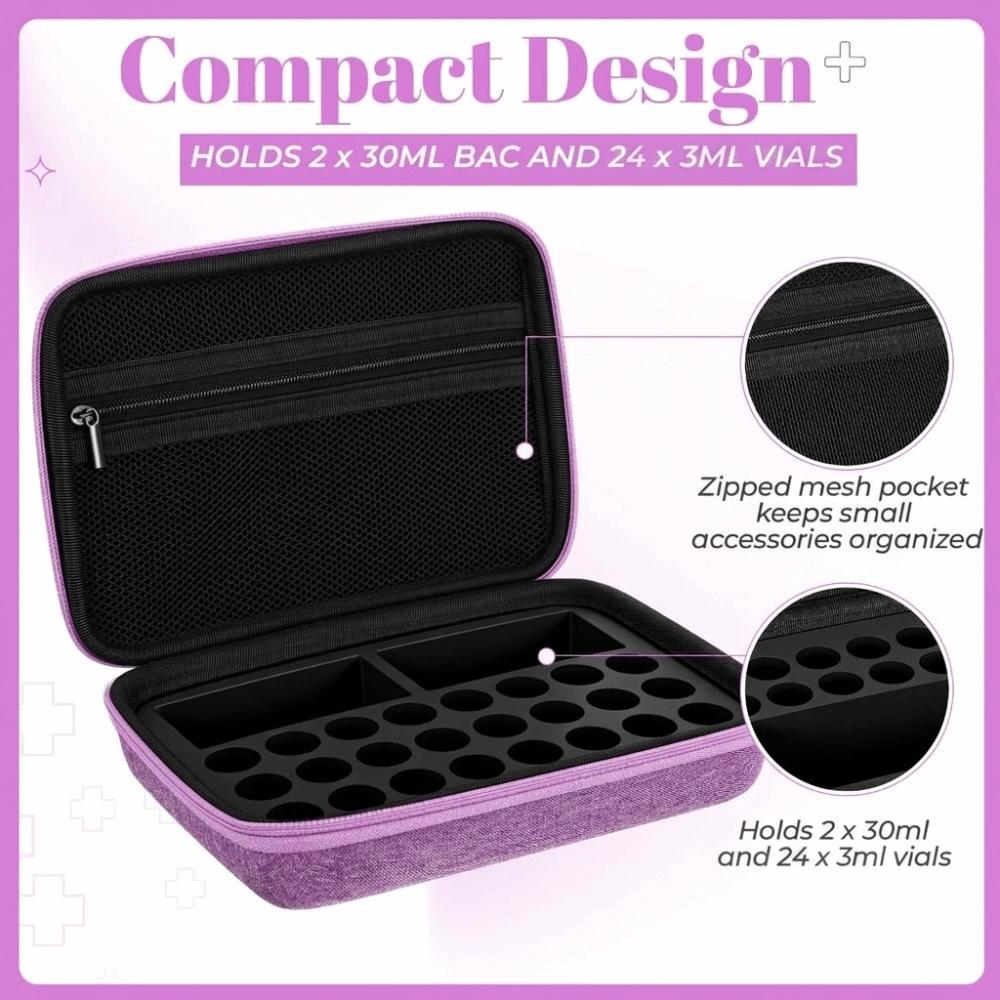 EVA Insulin Vials Storage Case Large Capacity Insulin Organizer  Diabetics Care