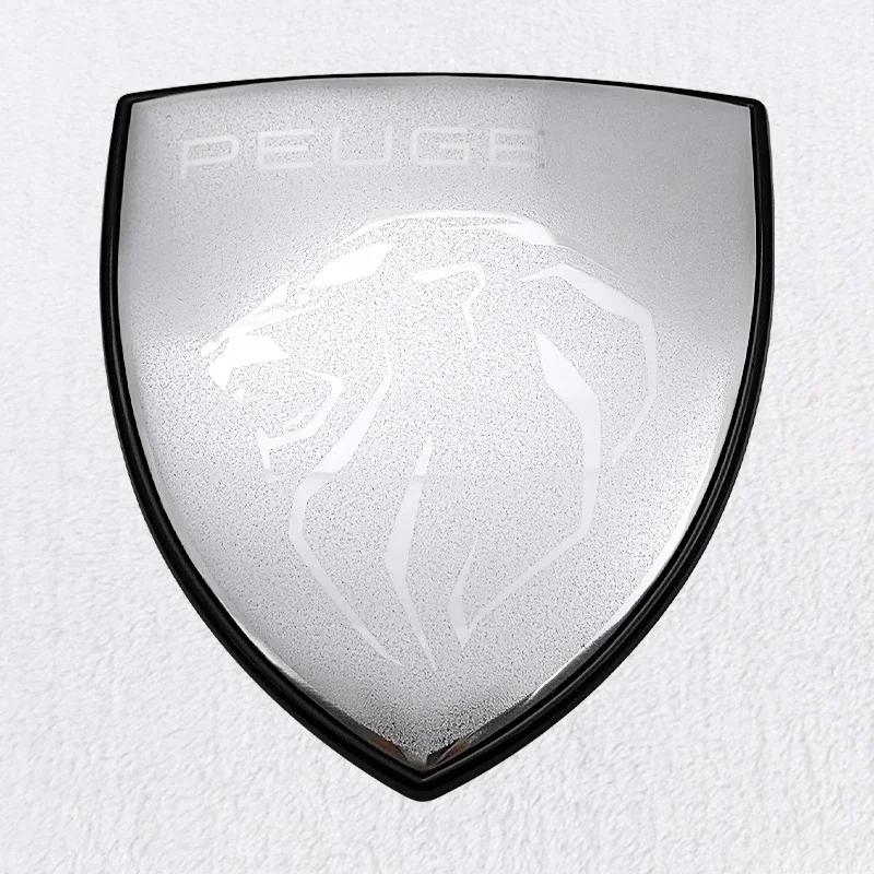 ABS Car Front Rear Trunk Badge Emblem Side Stickers for Peugeot 108 206 207 208 301 306 307 308 407 408 508 2008 3008 4008 5008