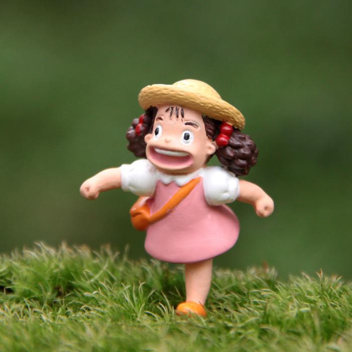 Neighbor My Totoro Action Figures Model Toy Micro Landscape Decoration Gift Pink