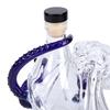Exquisite Octopus Sculpted Glass Bottle For Liquid Dispensing And Artistic Display Transparent Color