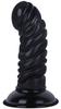 Curviib Plug 13 X 4cm Black - Generic - Black Dildos