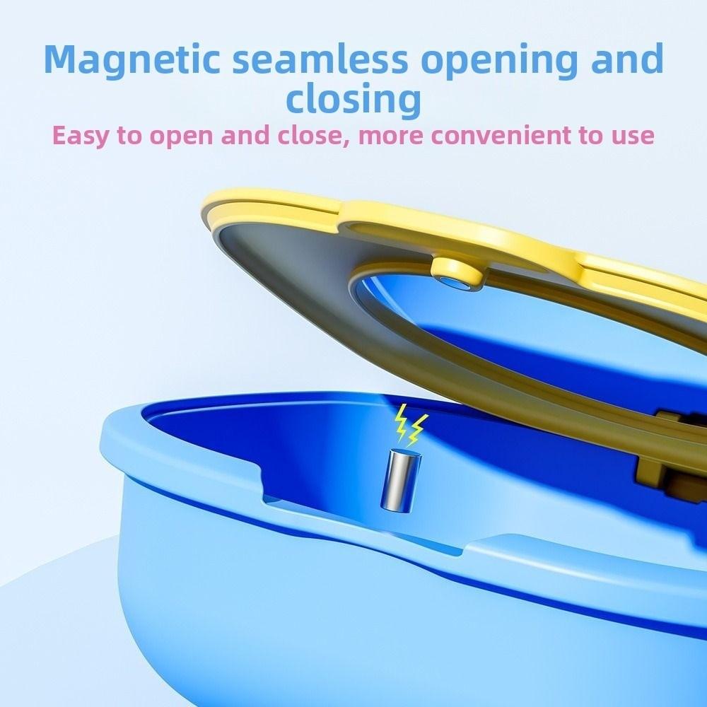 Travel With Mirror Braces Box Cleaning Box Soak Box Orthodontic Retainer Case Draining Mouthguard Case