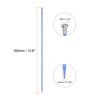 2/4Pcs Aluminum Knitting Needles 3-10mm Single Pointed Knitting Needle 13.8" Length Metal Weaving Tool for Handmade Projects DIY