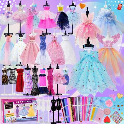 Kleidungsdesign-Torso-Set zum Basteln, handgefertigtes Nähgeschenk für die Oberstufe, Geburtstagsgeschenk, Muster und Nähset, 5, Spielzeug, Set,