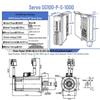 1000W High-Power Compact 60/80 Driver Three-Phase Pulse Servo Motor Control Set