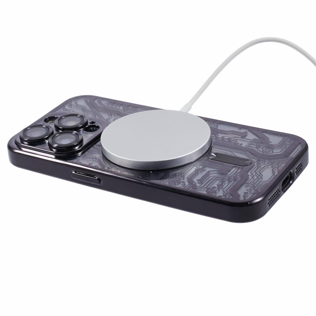 AR Series For iPhone 13 Pro Case Compatible with MagSafe TPU Shockproof Phone Protective Cover