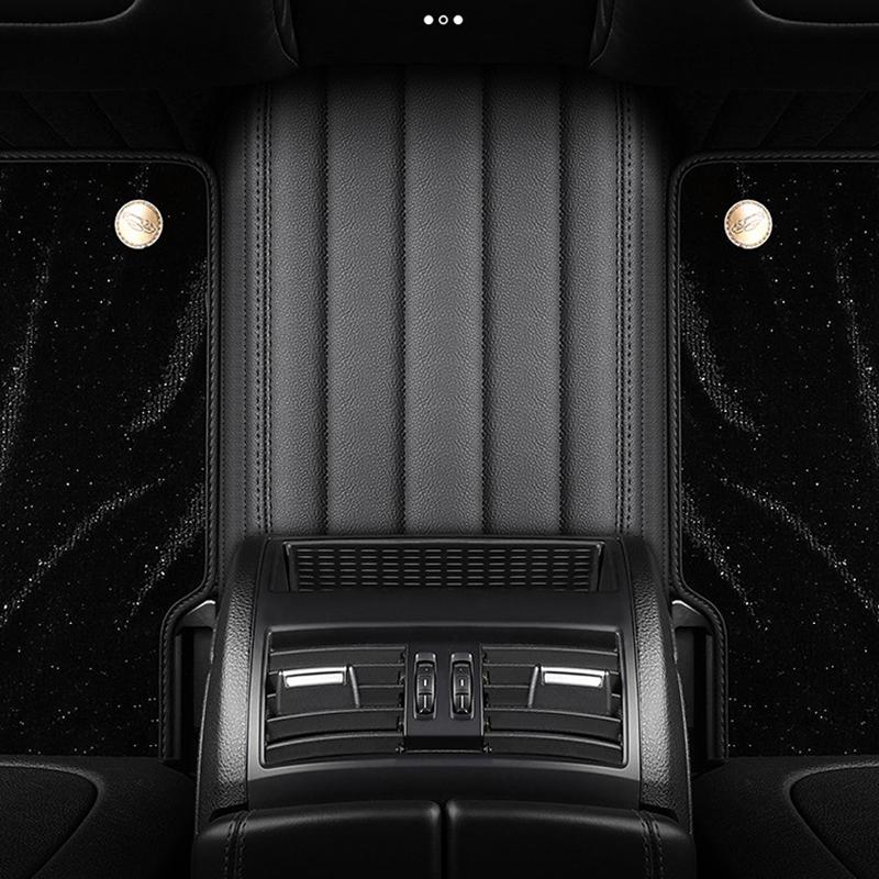 Custom 3D Car Floor Mats for Mercedes Benz C-Class sedan 2008-2026 Wagon 2010-2020 Artificial Leather Interior Accessories