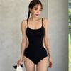 Bathing Suit Women One Piece Swimwear Sexy Hollow Out Waist Slimming Cover Swimsuit Backless Bodysuit Summer Beachwear