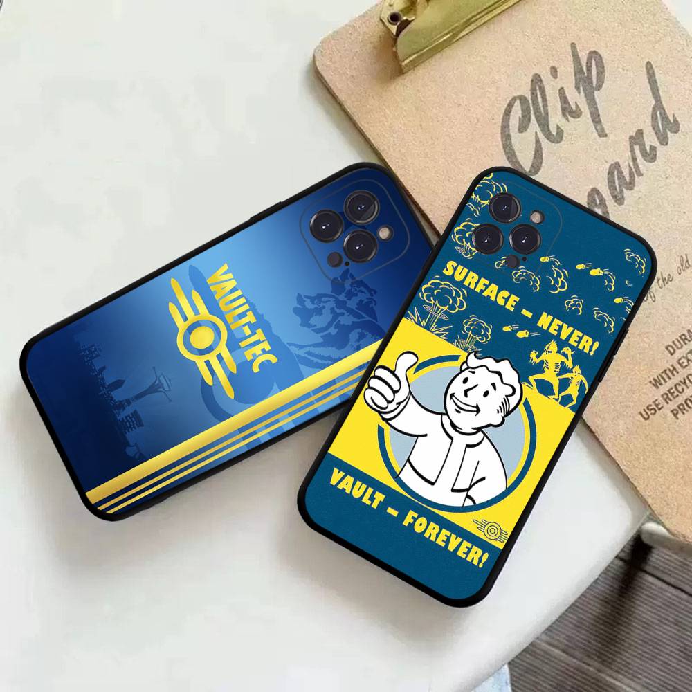 F-Fallout S-Series 4 Cool Game For IPhone 17 16 15 14 13 12 11 Pro Max 13 17Air Shockproof Soft Phone Cases Coque