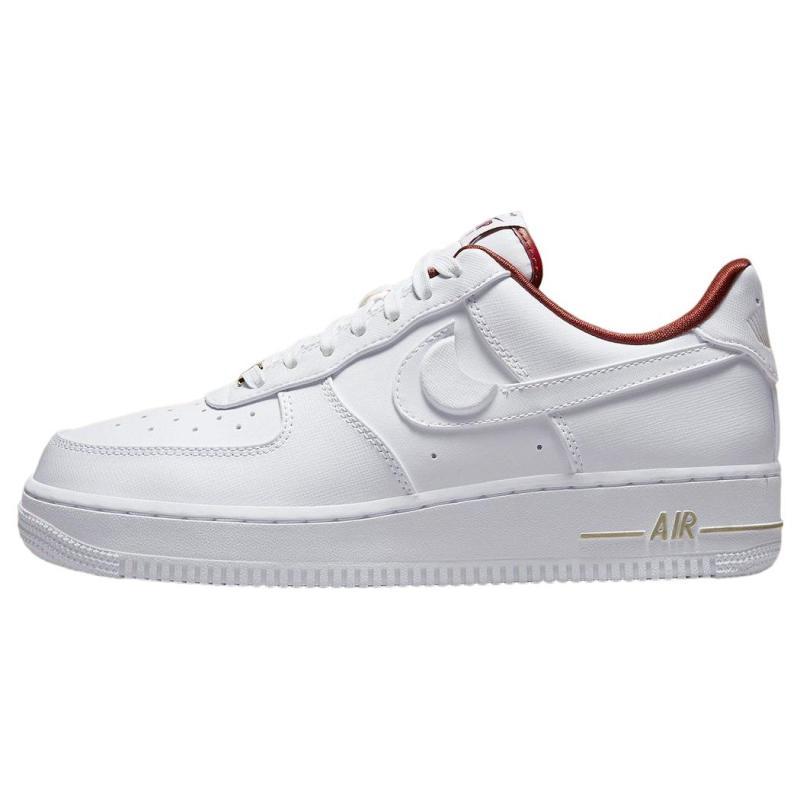 Nike Air Force 1 Low '07 Se Just Do It Summit White Team Red Women's Sneakers DV7584-100