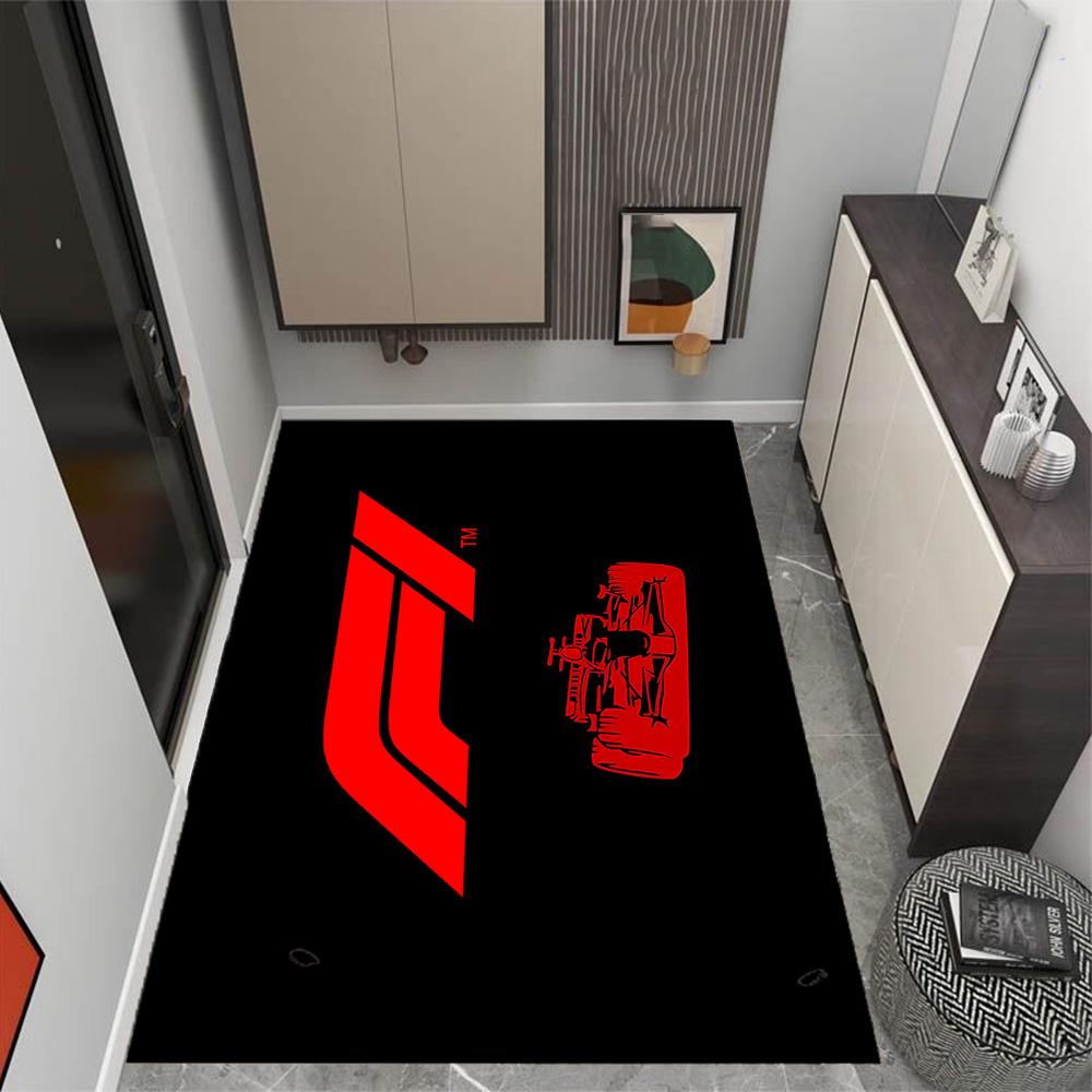 Formula Icon Floor Mat Suitable for Dormitory Foyer Study Room Outdoor Antislip Carpet Anime Office Decor Birthday/Christmas Gift