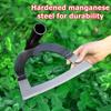 Labor-saving Weeding Hoe Steel Gardening Tool Multi-Use Handheld Hollow Hoe Outdoor Garden