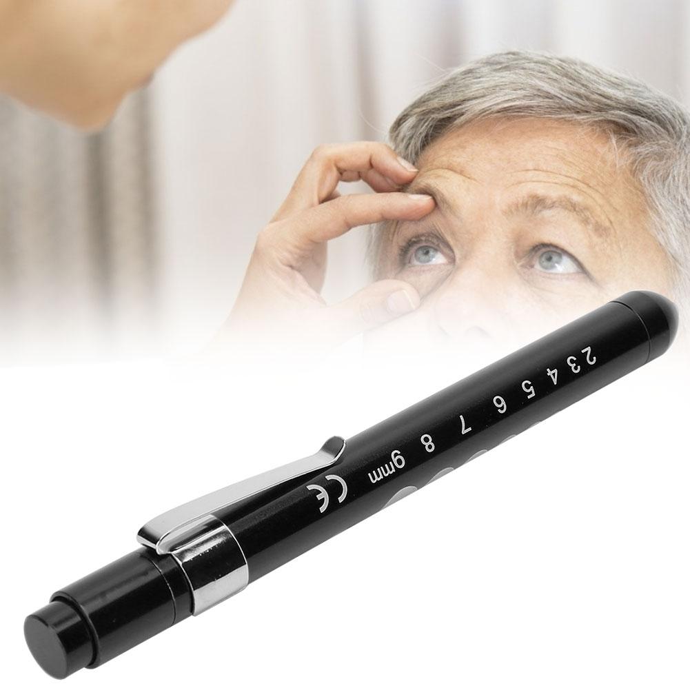 Professional Diagnostic Lamp Clinical Pen Ophthalmic Examination Pupil Check Pen LightBlack
