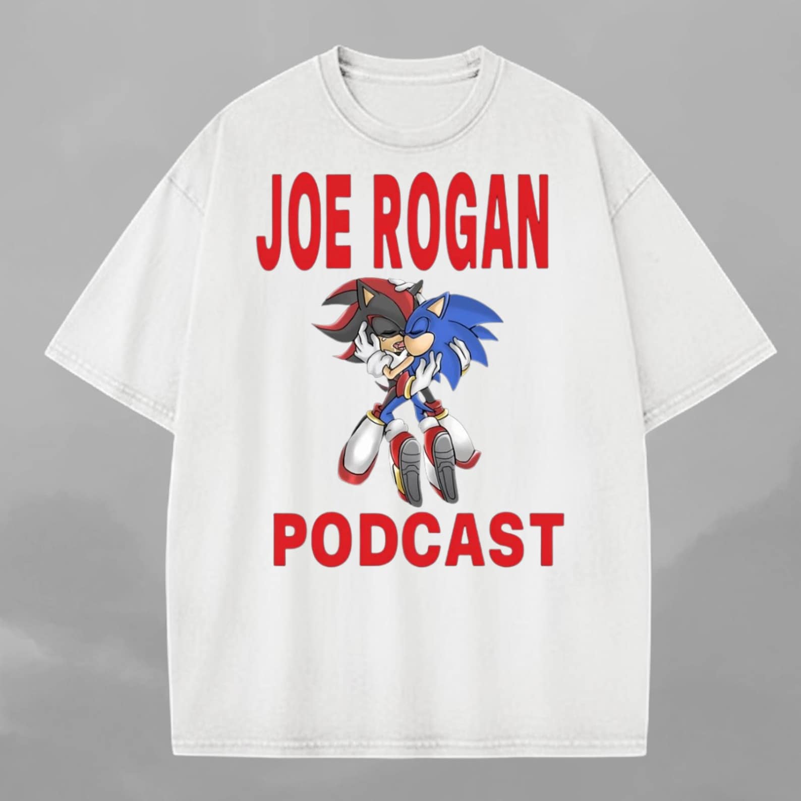 Joe Rogan Sonic Shadow Podcast Shirt, Comfort Colors Joe Rogan Shirt 4XL
