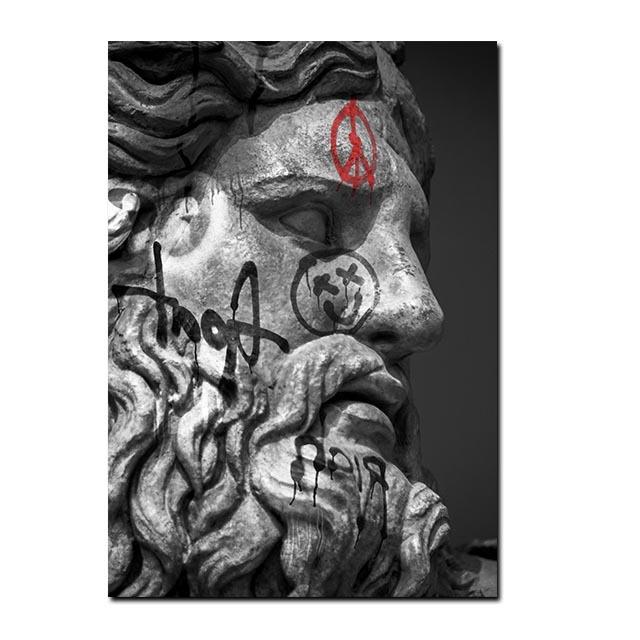 

Скульптура Дэвида, холст, живопись, настенные художественные постеры и печать, винтажное украшение для дома, живопись 21cm×30cm NoFrame