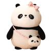 Cartoon Chubby Panda Doll Plush Toy Red Panda Doll Children Soothe Rag Doll Girl Birthday Gift