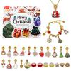 Advent Calendar 2025 Christmas Advent Calendar Bracelets For Girls DIY Charm Bracelet Making Kit Surprise Gift For Kids Women