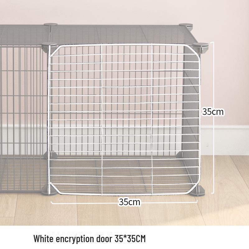DIY Pet Cage Assembly: Versatile Wire Mesh Fence for Cats, Dogs, Rabbits, and More
