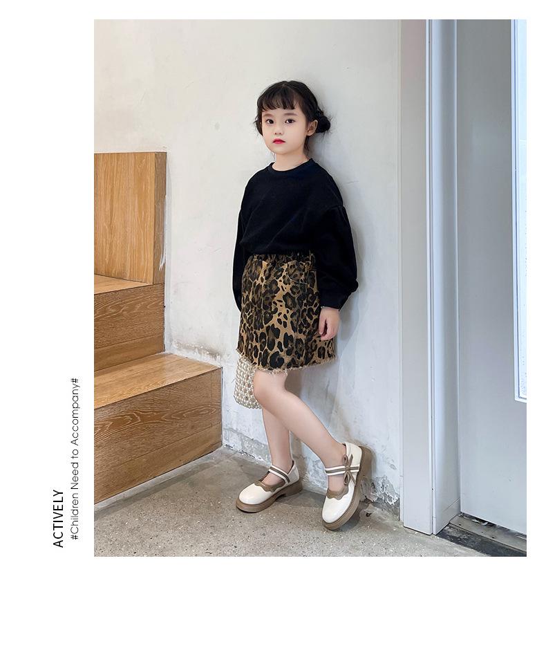 Girls' Soft Sole Leather Princess Shoes for Toddlers (Ages 3-12) - Spring & Autumn