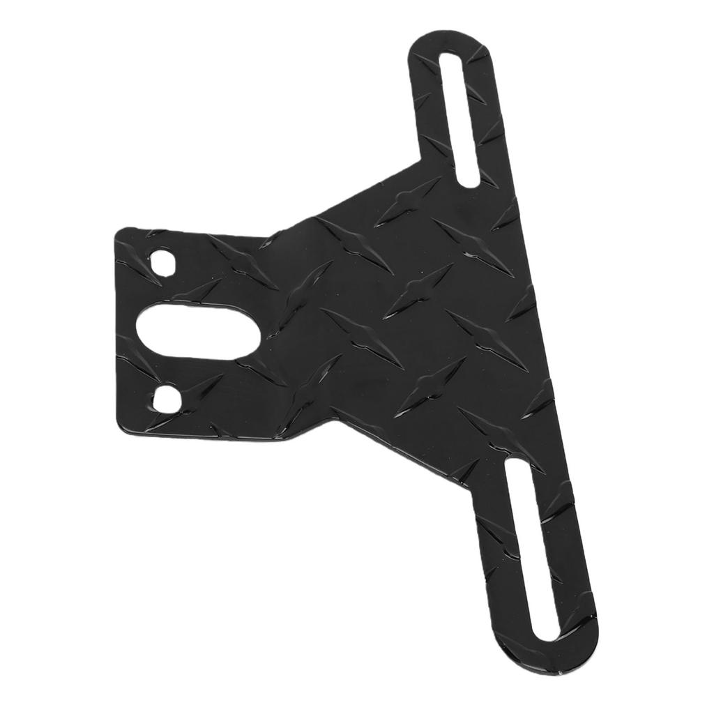 Trailer License Plate Light Bracket Holder with Mount Hole Universal Aluminum Alloy for Trailer Car RV Truck