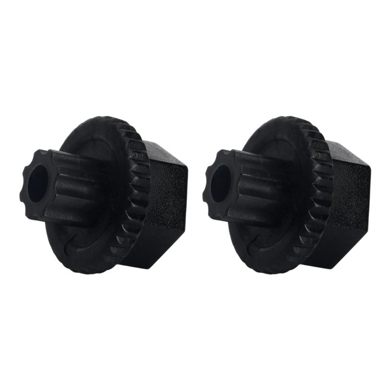 2Pcs Universal Metal Bicycles Crank Cap Removal Tool Light Weight Bike Crank Wheel Extractor for Mountain Road Cycling