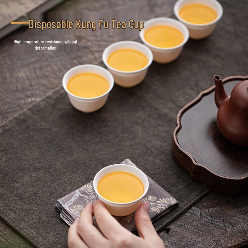 OIMG Disposable Thickened Kung Fu Tea Cups