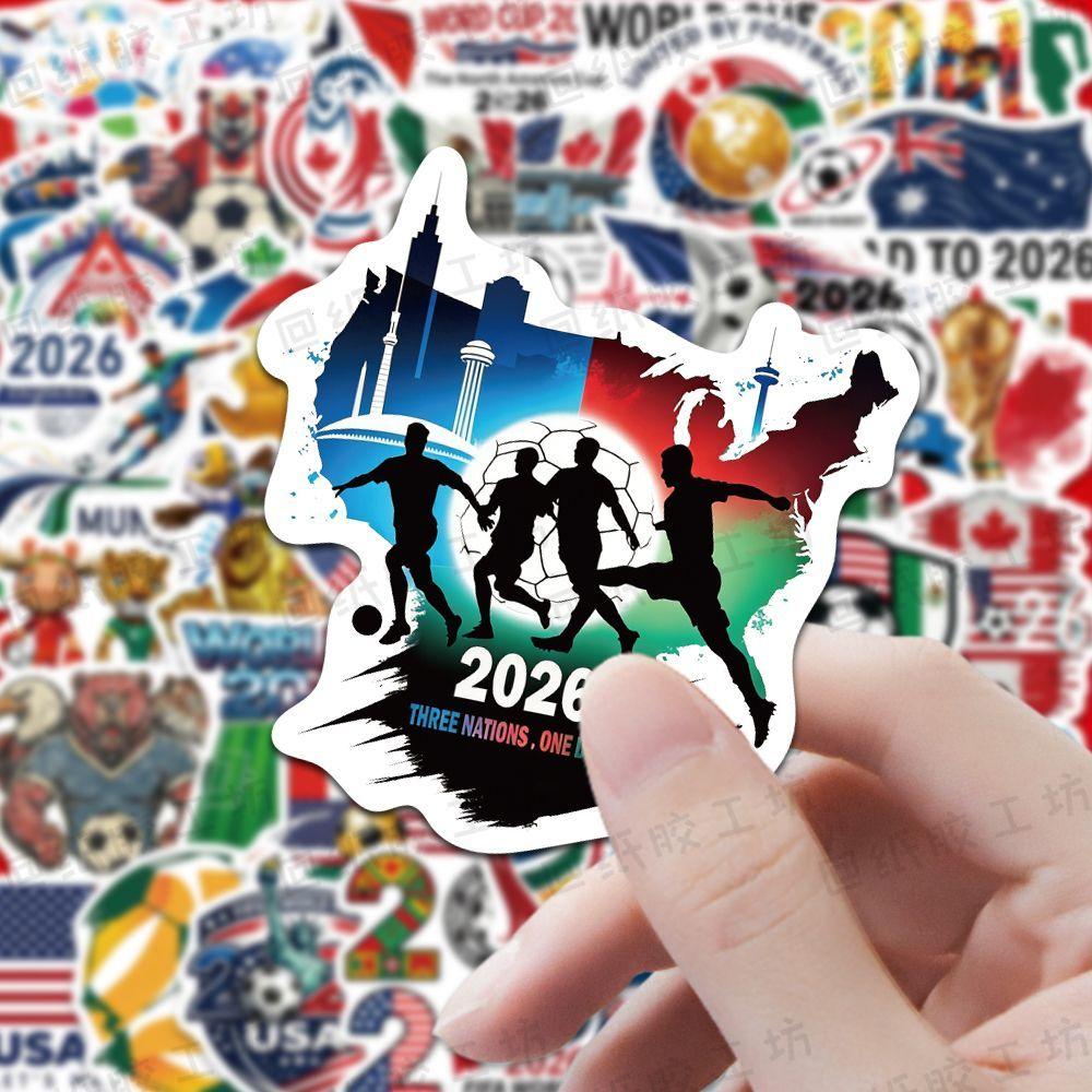 100PCS World Cup Stickers - Football Stars Ins-style Decals