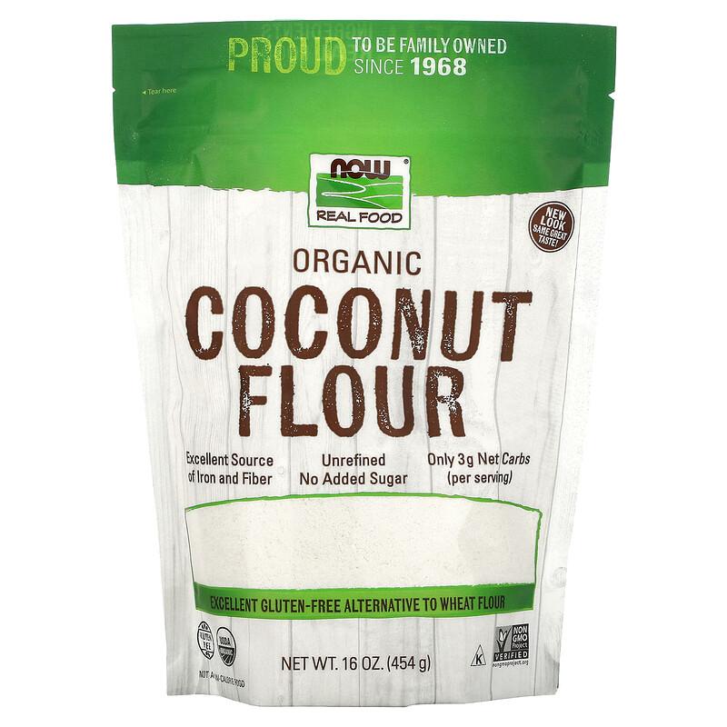 Organic Coconut Flour, 16 Oz (454 G)
