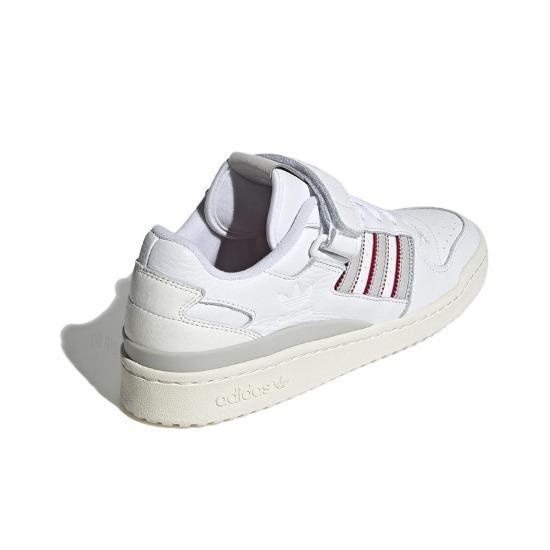 adidas Forum Low White Grey Red H03424