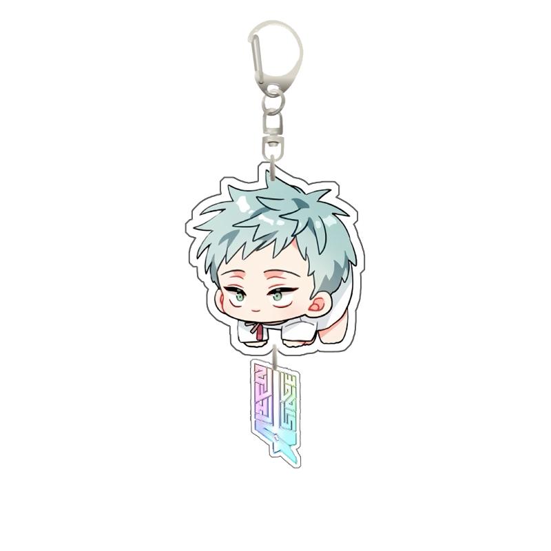 Alien Stage Luka Ivan Till Mizi Hyuna Keychain Anime Backpack Creative Gift Anime Character Acrylic Keychain for Alien Stage