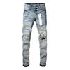STREETRICH Men Jeans American High Street Pleated Basic Model New Fashion Trend High Quality Jeans