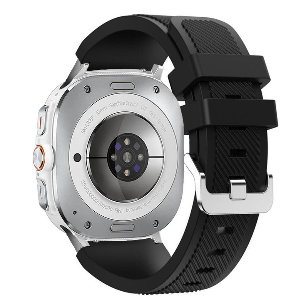 Silicone Strap for Samsung Galaxy Watch 8 40 44 46mm Sports Bracelet Quick Fit Watchband for Galaxy Watch 8Ultra 47mm Wrist Band