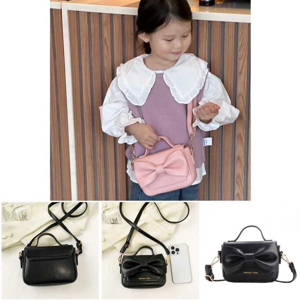 New Stylish Mini Children's Handbag With Cute Bow Design Perfect For Kids Accessories