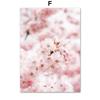 Mount Fuji Sakura Umbrella Japanese Girl Canvas Painting Wall Art Nordic Posters And Prints Pictures For Living Room Decor