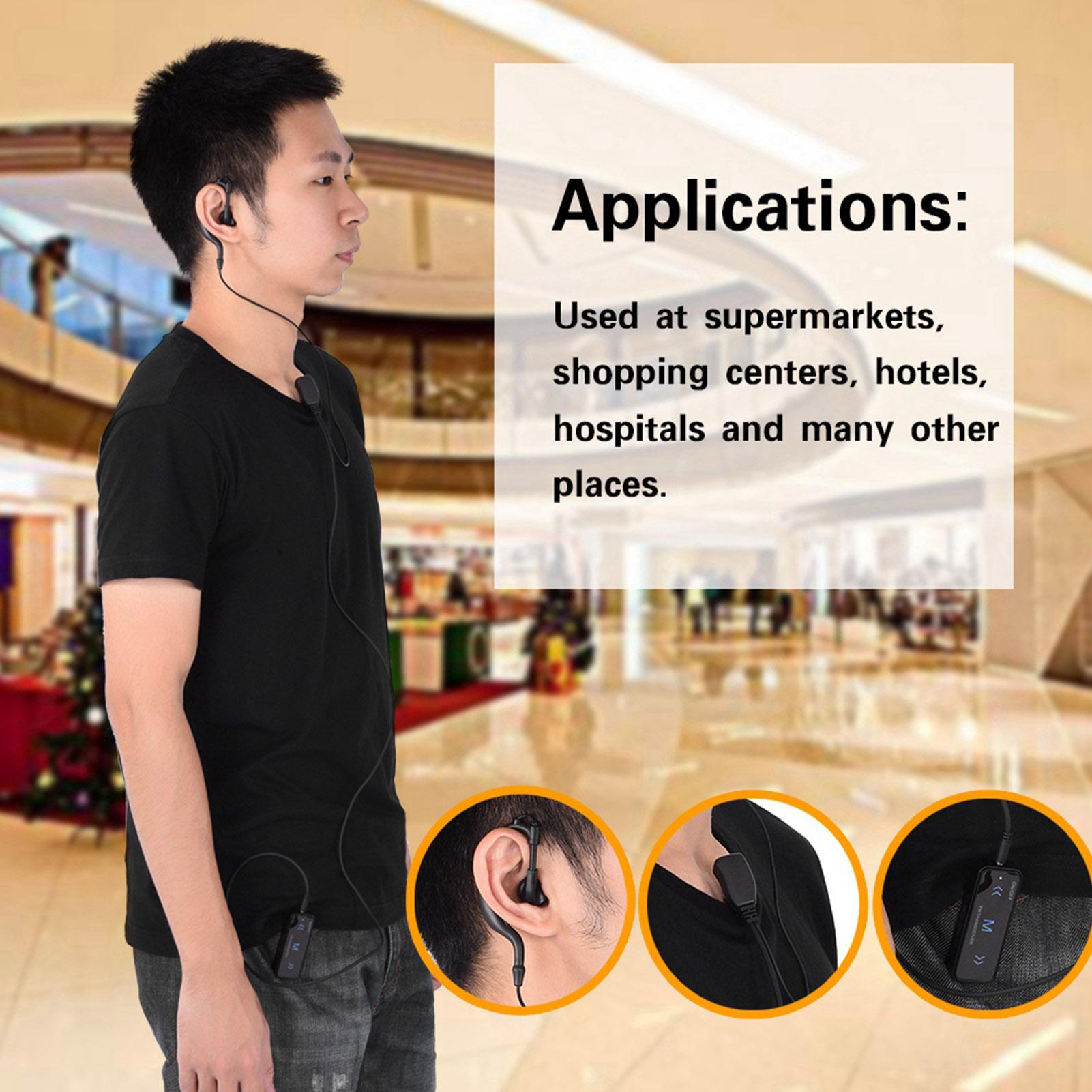 

2 шт. 400480 МГц мини-рация 2-сторонняя радиосвязь приемопередатчик и гарнитура с наушниками питание от USB