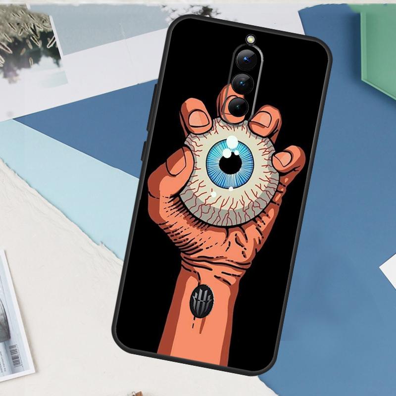 Hands with eyes Case For ZTE Nubia Red Magic 11 10 9 8 8S 9S 10S Pro Plus 6 7 6S 7S Pro 5G 6R 10 Air Cover