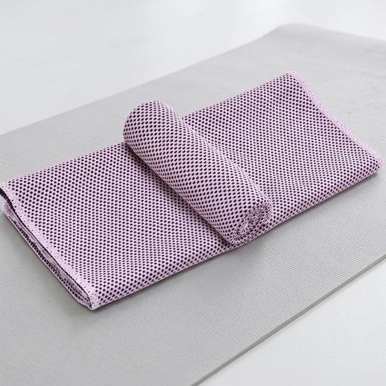Asciugamano Rinfrescante Estivo Morbido Traspirante Asciugamano Fresco Asciugamano Rinfrescante Sportivo Foulard per Yoga Palestra Fitness Corsa Allenamento Campeggio