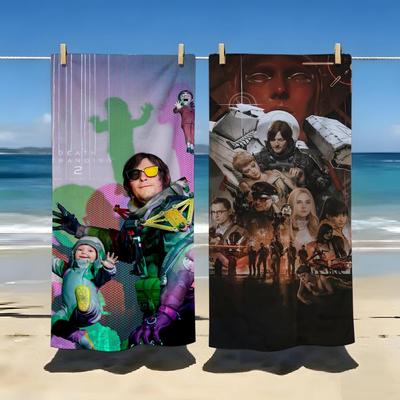 Game D-Death S-Stranding Towel Beach Blanket Towel  For Travel Gym Shower Luxury Lightweight Camping Pool Hot