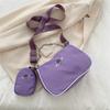 Small Bag Women, Summer New Popular Versatile Oblique Span Bag Chain Underarm Baguette Shoulder Bag