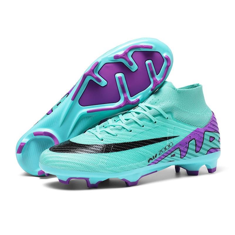 

Football Shoes Tf Broken Nails Artificial Turf Ag Nails Leather Feet Boys And Girls Teenagers Students Competition Training Shoes 36