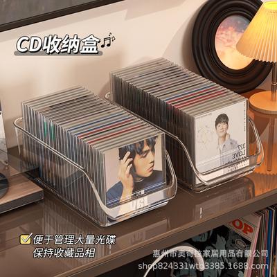 Desktop-Album- und Plattendisplay-Ständer: CD-, Vinyl- und Kassetten-Aufbewahrungsregal