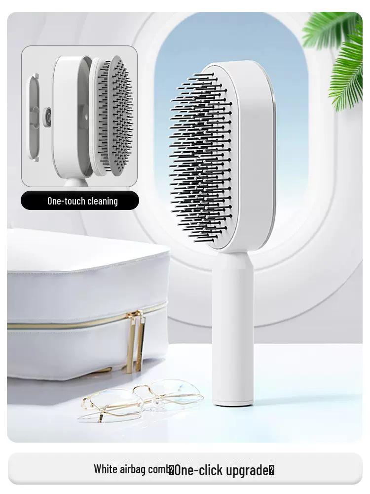"Enhanced Air Cushion Massage Comb for Long Hair"