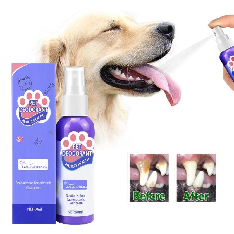 Köp 60ml Pet Dog Teeth Clean Deodorant Safe Digestible Formula Oral