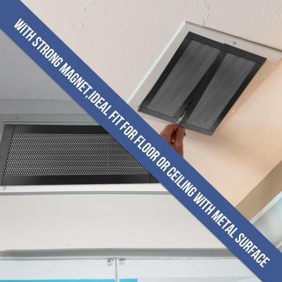 1/2/4/8 ks Magnetický kryt ventilace Vysoce pevné PVC Tlusté Home RV HVAC AC Podlaha Strop Strop Vzduchový Registr Krycí List