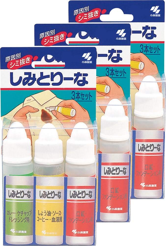 

Shimitorina Средство для удаления пятен с одежды для сои x 3 [Оптовая покупка] Карри, Соус, Кровь, Помада и т. д.. 3-Pack