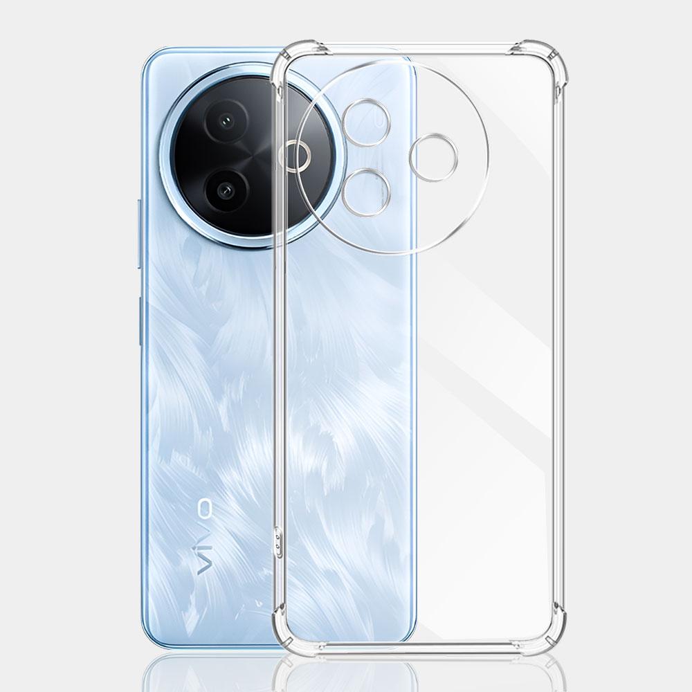 Coque For Vivo Y39 5G V2436 Case Clear Silicone Soft Phone Case For Vivo Y300i VivoY39 Funda Transparent Shockproof Airbag Cover