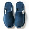 Winter Warm Linen Slippers - Soft, Non-slip, Closed Toe for Men & Women