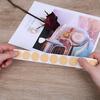 500Pcs/Set Kraft Paper Sticker Labes  Scrapbooking For Package Stationery