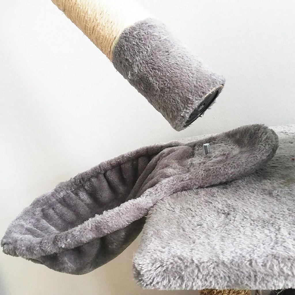 1pc-Cat Spoon Nest, Cat Climbing Frame Accessories, Cat Hammock, Plush Designed Cat Frame Nest